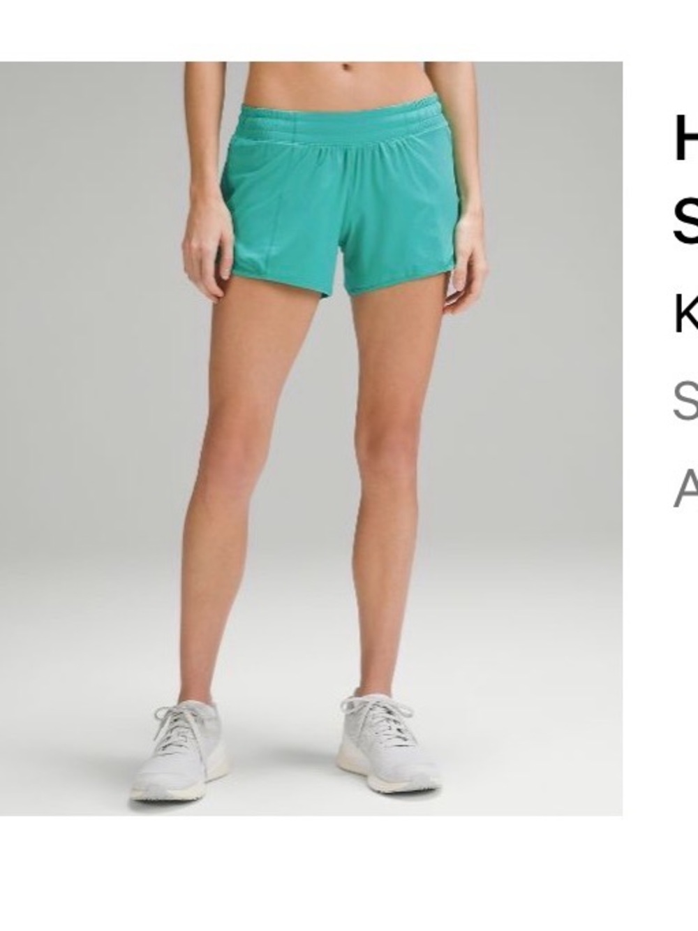 Lululemon Hotty Hot Low Rise Lined Short 4”